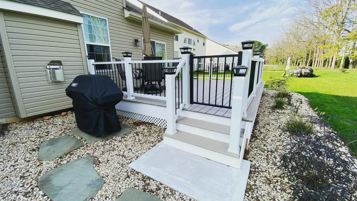 Composite deck in Pennsylvania