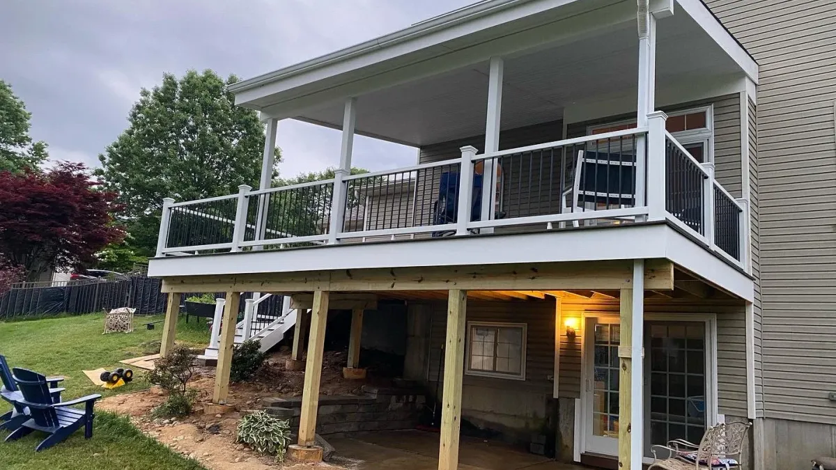 deck in Pennsylvania