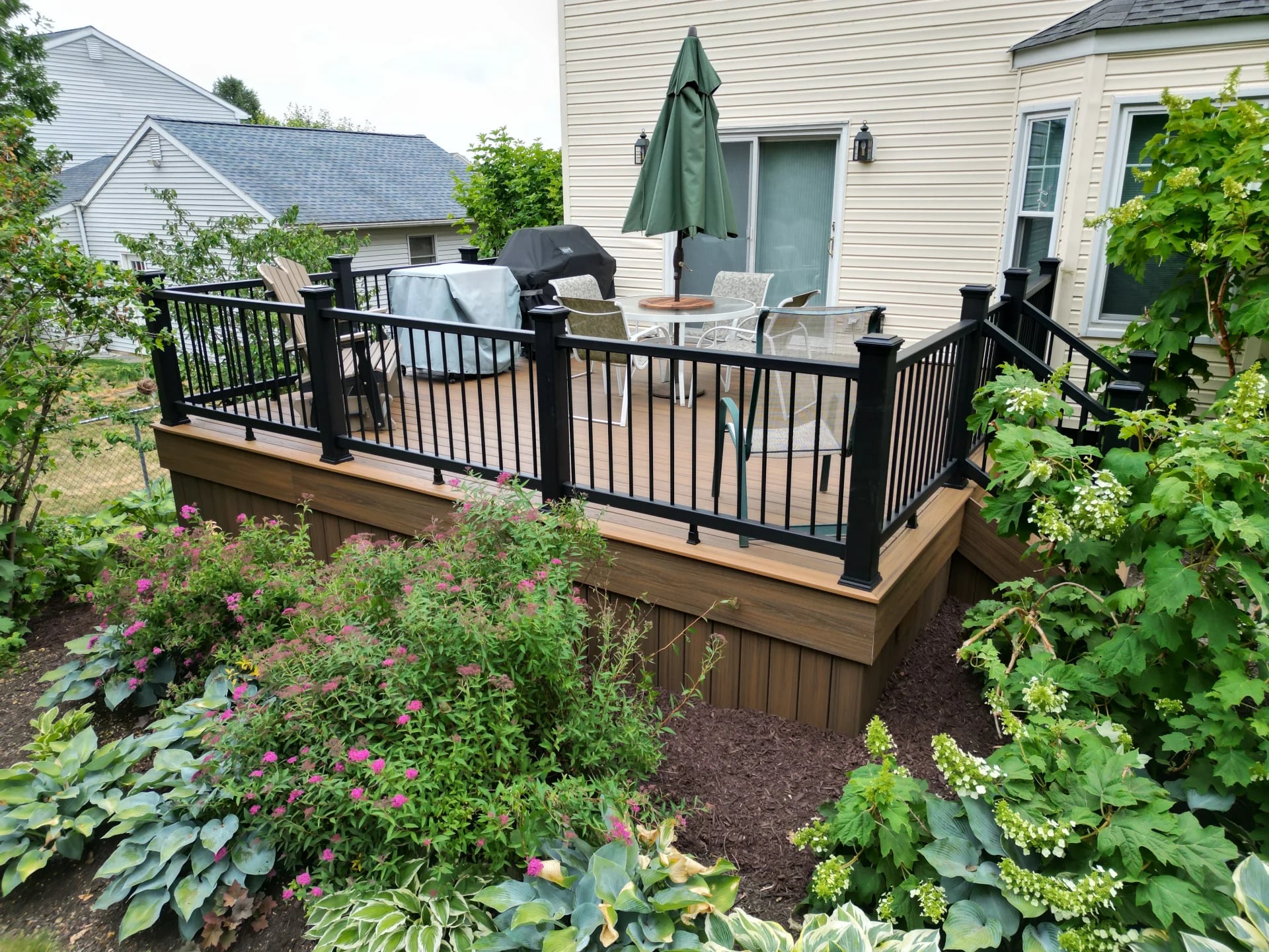 Composite deck in Pennsylvania