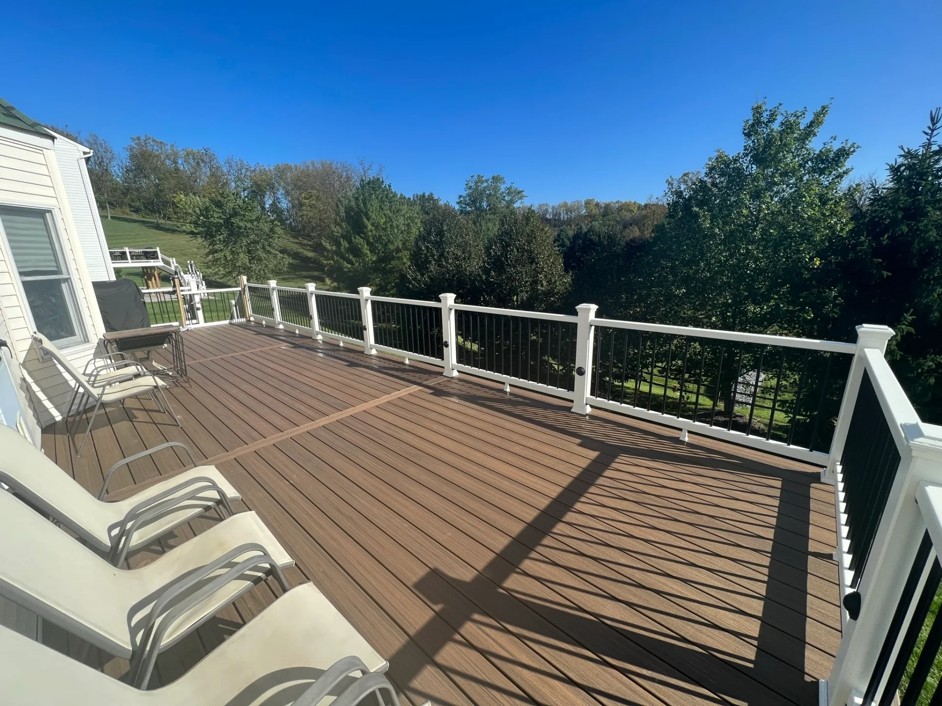 Composite deck in Pennsylvania